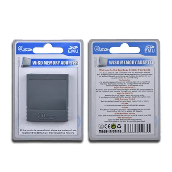 

SD Flash WISD Memory Card Reader For Nintend Wii Adaptor Converter Adapter Card For Wii GC GameCube Game Console Accessories