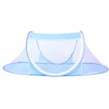 Летняя Детская кроватка сетка детская противомоскитная для кровати колыбель с защитой от Насекомых Сетка складное постельное белье для новорожденных малышей защитная сетка москитная сетка