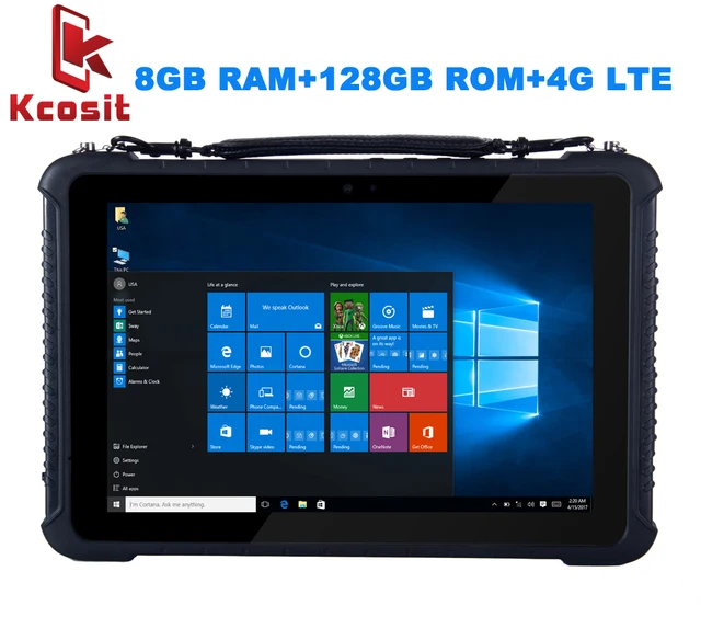 Rugged Industrial Tablet PC Mobile Computer Waterproof Dustproof