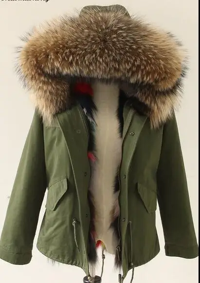 Frauen Armee grün Winter Parka Jacke Mori Mädchen Echte Rabatt Mädchen Grüne Parkas | 2019 Mädchen Grüne Parkas im