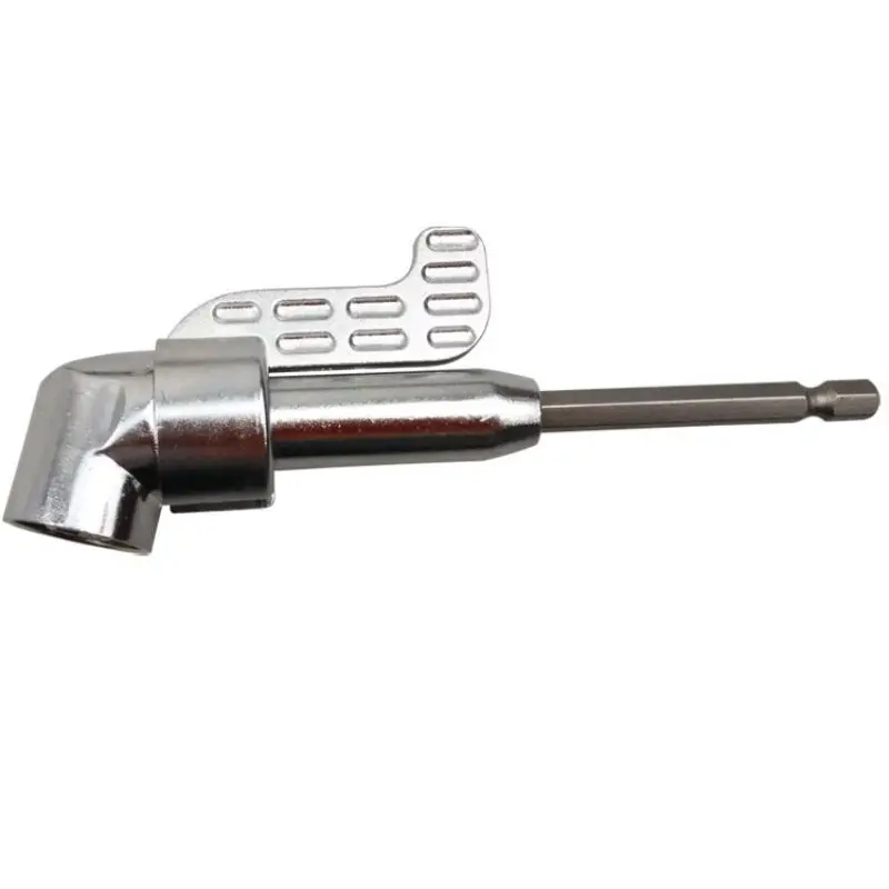 Adjustable 1/4 Inch Angle Driver Electric Screwdriver Magnetic Bit Wrench Hex Bit Drive Offset Tools 105 Degree Power Tool Acce apex tool group ac28vs 8 inch chrome adjustable wrench