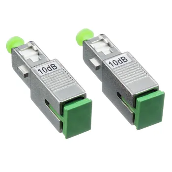 

SC APC Simplex mode fiber optic Attenuator SC 0-30dB metal male Fiber Attenuator FTTH attenuator Free shipping