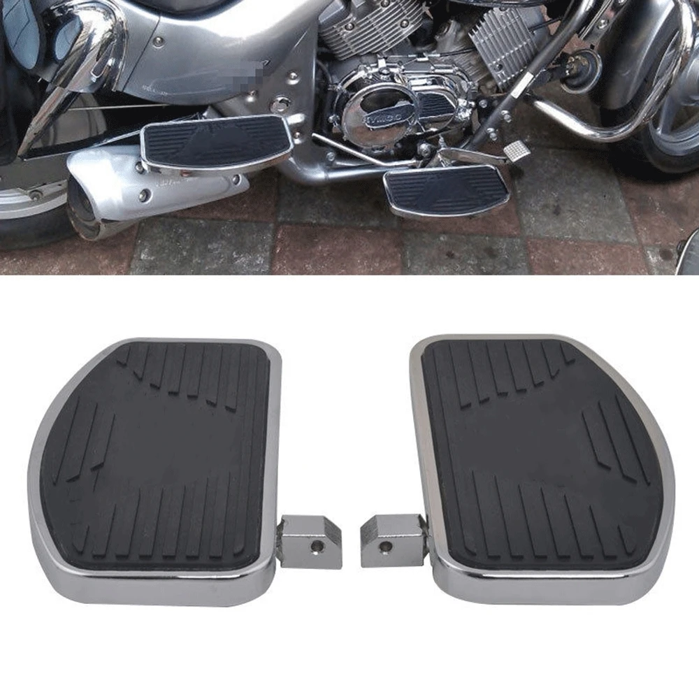 

Motorcycle Driver Front Footboards Floorboards Footrest Foot Pad for Shadow ACE VT400/750 VT750C VT750DC Deluxe 1997-2003