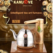 KAMJOVE Intelligent electric heating stove 304 stainless steel electric kettle boil tea health smart crystal electric tea stove