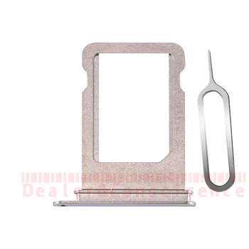 

50Pcs Grey Sliver For iPhone X SIM Card Tray Adapter Slot Holder Lovain Replacement Part