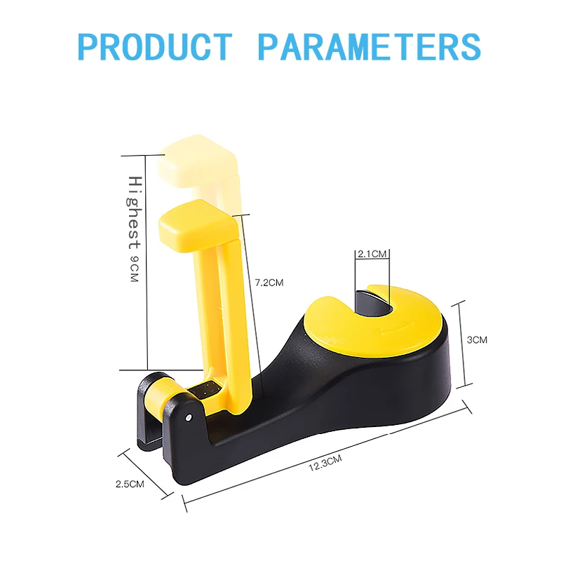 Овере 1 шт. для заднего сидения автомобиля, крюк для хранения и мобильного телефона для Seat Leon Ibiza Skoda Rapid Fabia Octavia Yeti Audi A3 A4 B8 B6 B7 A6