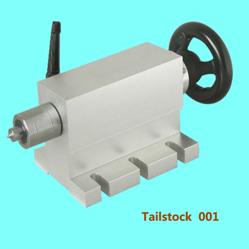 

CNC tailstock 4 Axis, MT2 Rotary Axis Lathe Engraving Machine Chuck