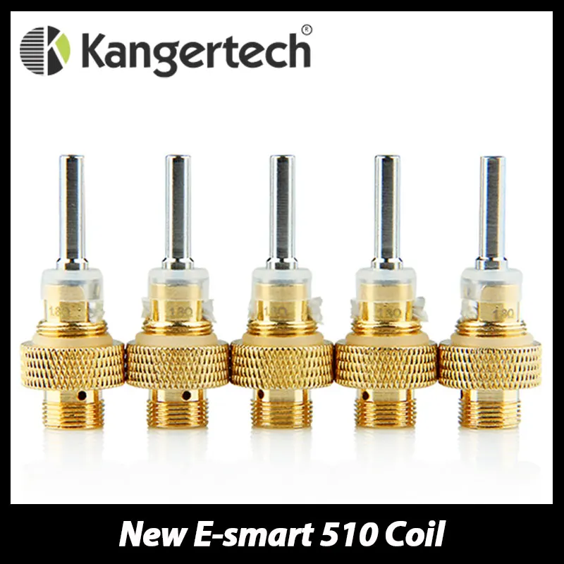 Оригинальный 5 шт. катушка Kanger блок 1.8ohm электронные сигареты для нового E-smart 510 1 2