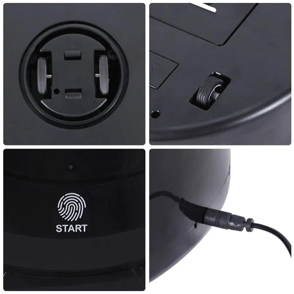 Smart Practical Robot Vacuum Cleaner Touch Control Small Cleaning Robot USB Rechargeable Home Cleaning Machine