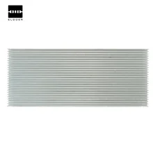 Aluminum Heat Sink Heatsink For High Power LED Amplifier Transistor 100x41x8mm Durable Quality Electrical Ceramics