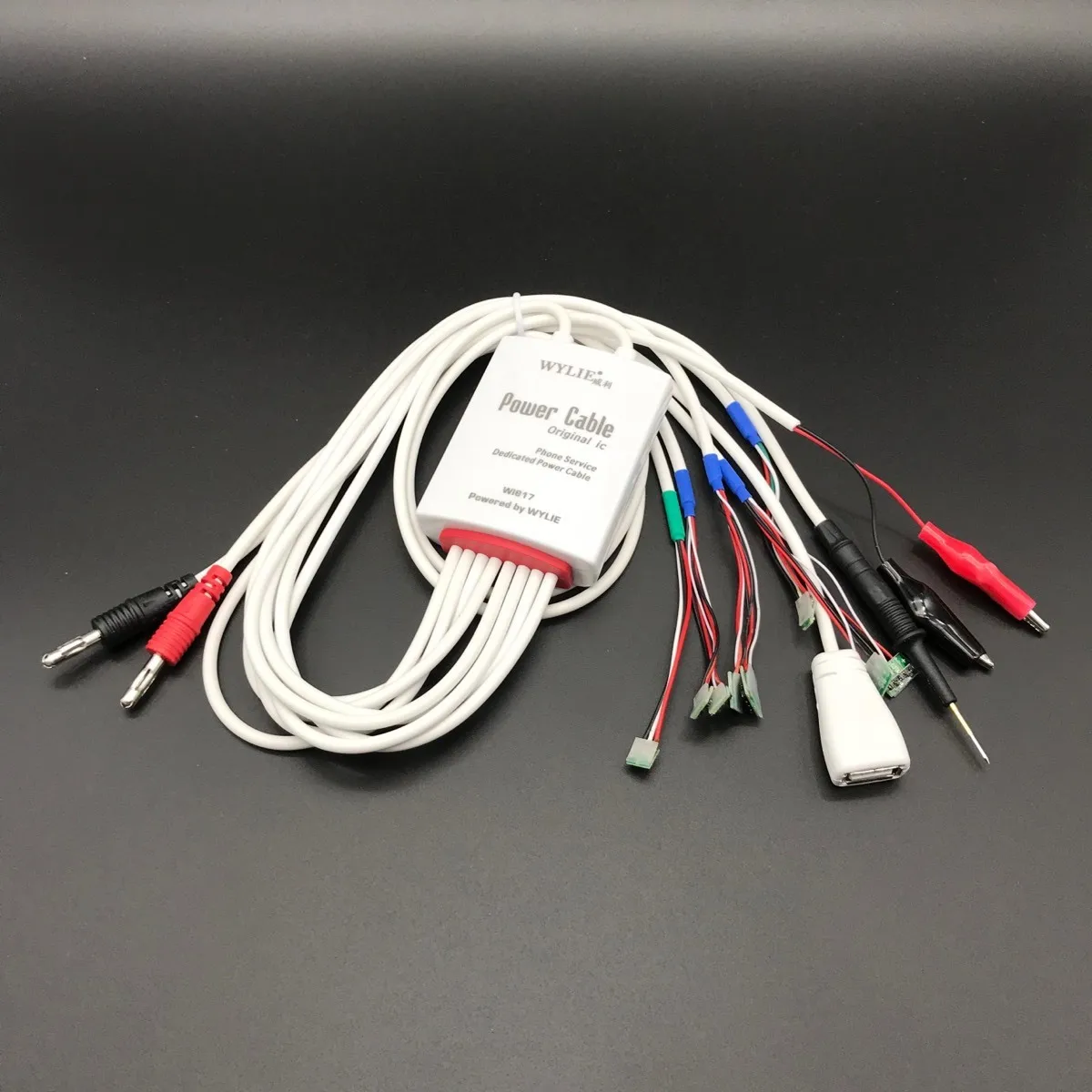 Wylie 617 IC сервис выделенный кабель питания для iPhone 4/5/6/6 s/7/8 plus/X XS MAX XR Тестовый Кабель