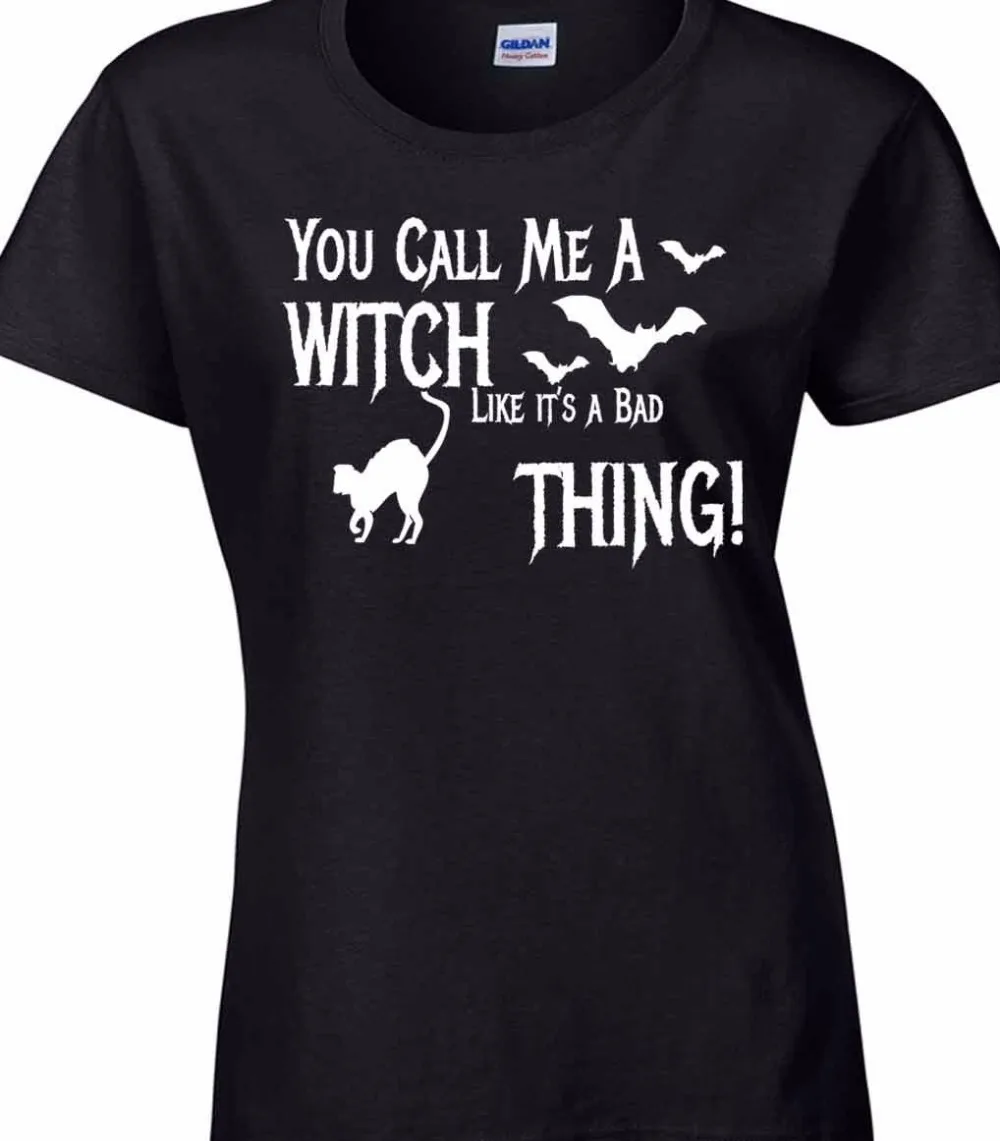 

Newest 2019 Fashion Stranger Things T Shirt Women Harajuku Funny Women Tee Shirts You Call Me A Witch,Like It's A Bad Thing Tees