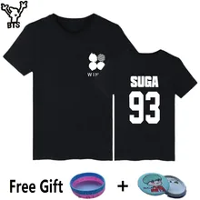 BTS T-shirt Women Short Sleeve Cotton Popular Korean Bangtan Kpop Tee Shirts Womens Summer Fashion Hip Hop Wings Album T Shirts