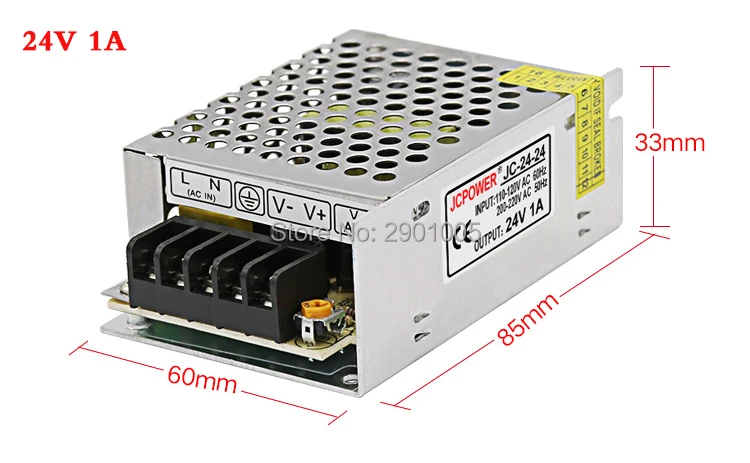 AC 110 220v постоянного тока до DC24V 1A 1.5A 2A 2.5A 3A 5A 6A 8.3A 10A 15A 16.5A 20A 25A 30A Светодиодные ленты импульсного источника питания Трансформаторы системы освещения