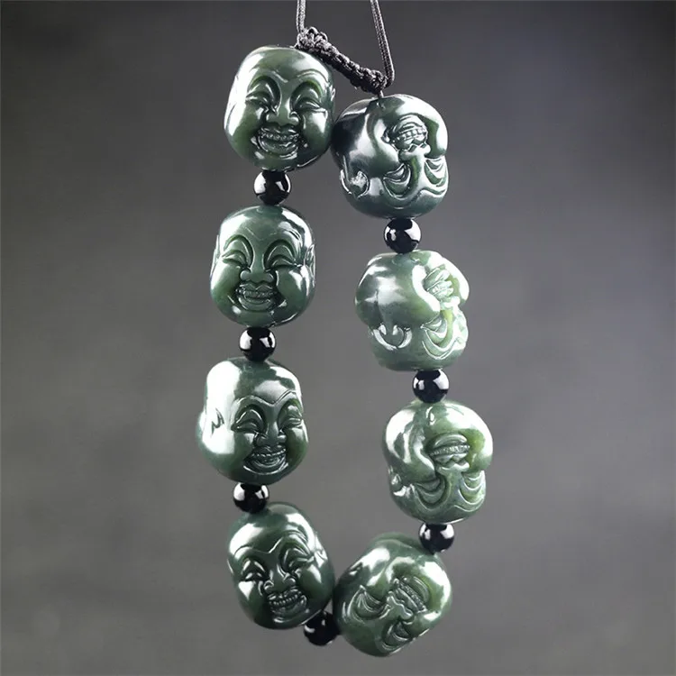 Синьцзян Хе, Тиан Ю браслет Buddha голова Будды мужской браслет/