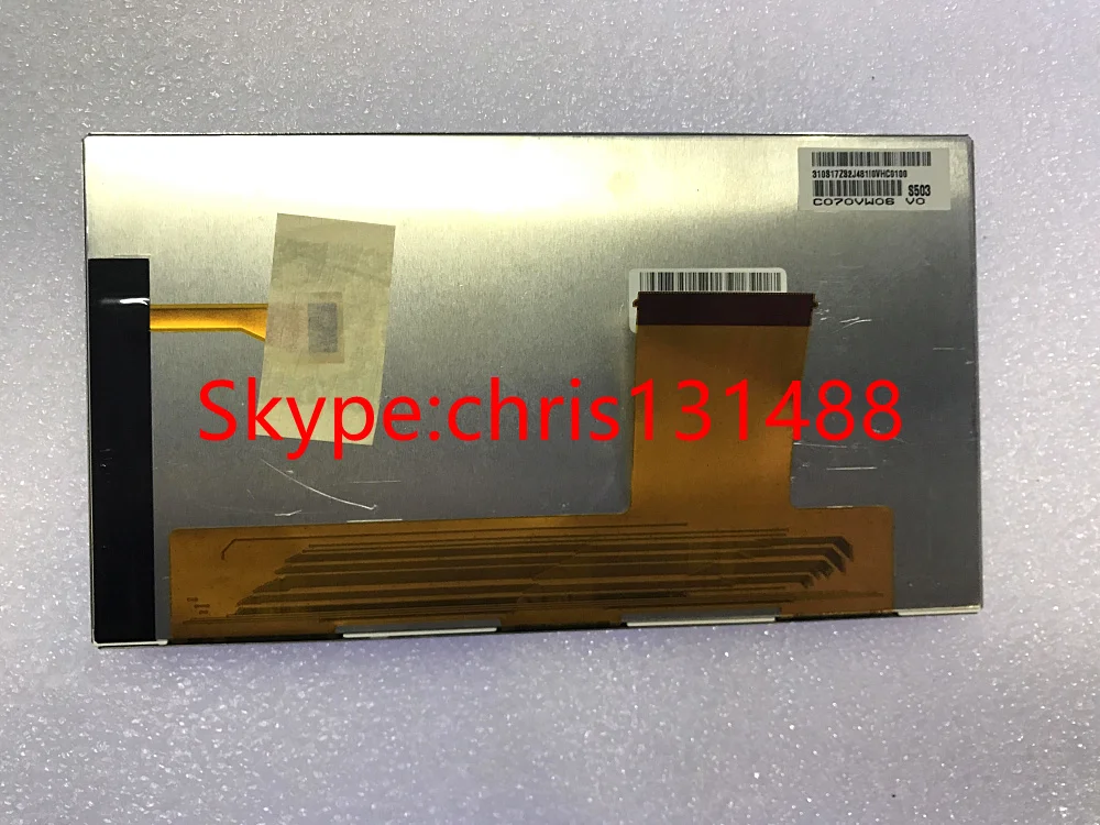 Новый оригинальный ЖК-экран 7 0 дюйма C070VW06 V0 ЖК-панель с сенсорным экраном для