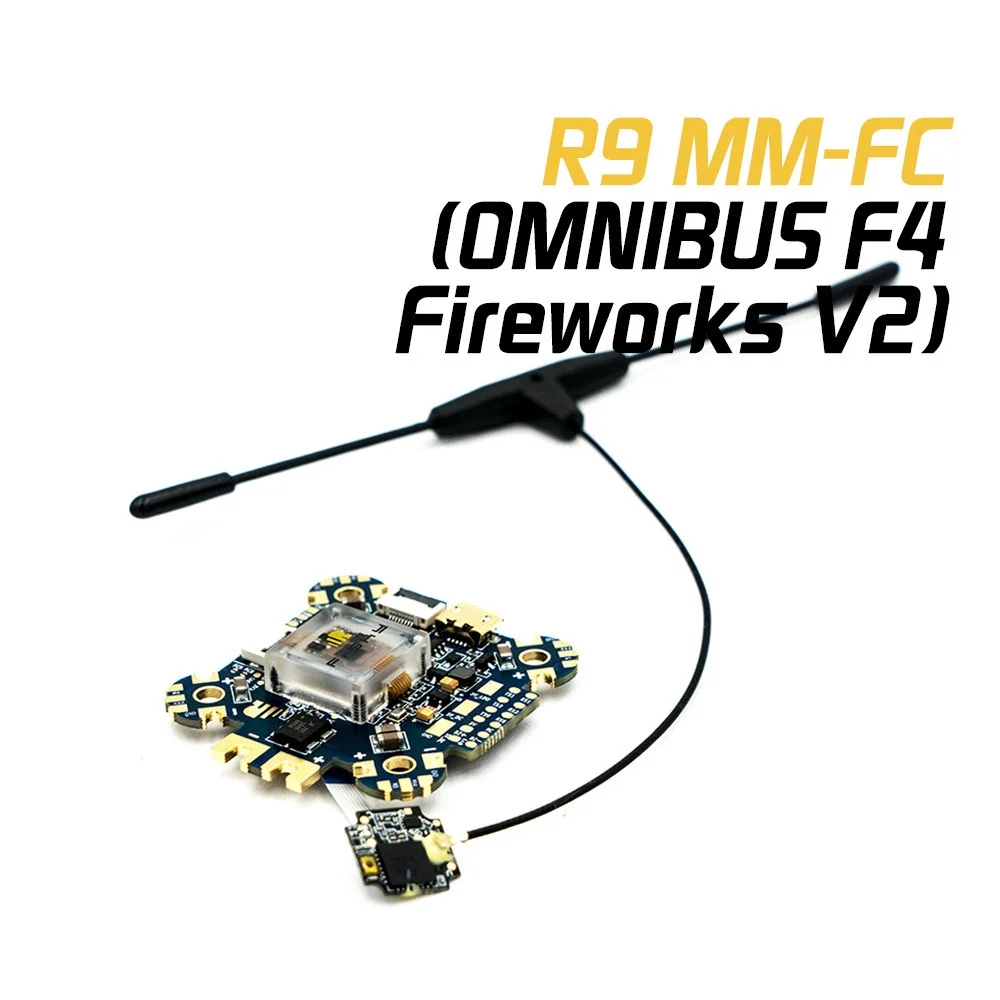 Контроллер полета дрона FrSky R9MM-FC (OMNIBUS F4 Fireworks V2) FPV | Игрушки и хобби