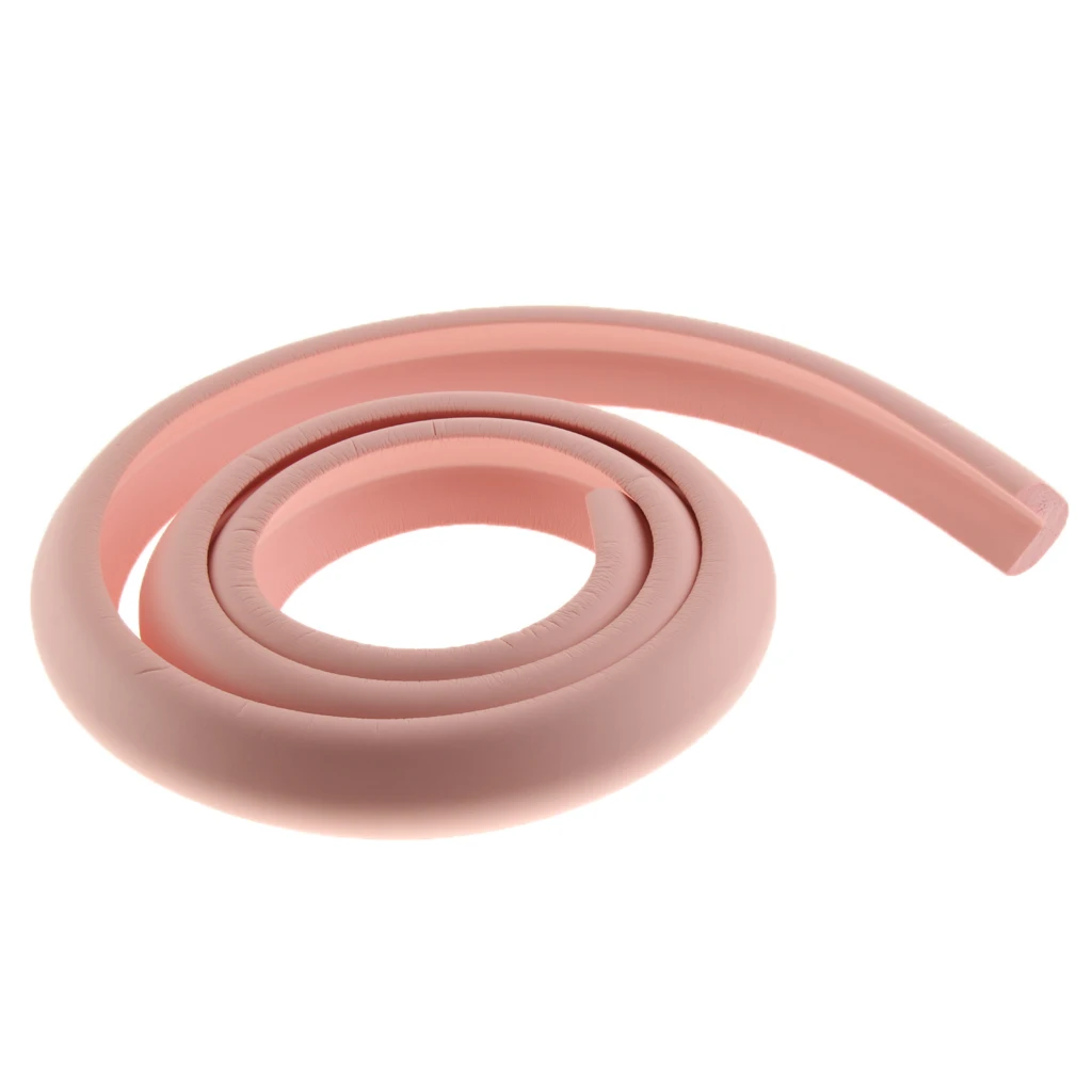 2M L Shape Rubber Strap Table Cupboard Edge Guard Baby Kids Safety Corner Protection Home Decoration