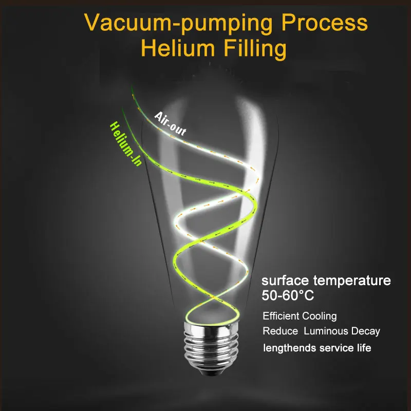 Lámpara LED Bombilla de Edison E27 E14 220 V 240 V LED filamento de la lámpara de luz 2 W 4 W 6 W 8 W antiguo Vintage Retro, vela de vidrio Lampada Bombillas Lámpara LED Bombilla de Edison E27 E14 220 V 240 V LED filamento de la lámpara de luz 2 W 4 W 6 W 8 W antiguo Vintage Retro, vela de vidrio Lampada Bombillas