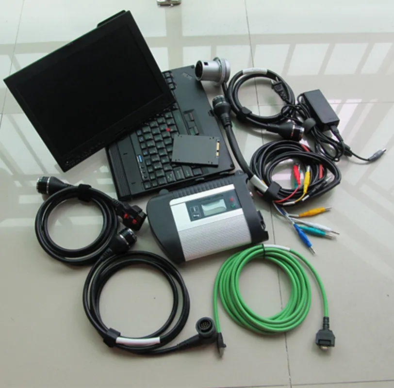 mb star c4 sd connect for diagnostic tool with ssd full software 2021.12 x201t 4g laptop car and truck | Автомобили и мотоциклы
