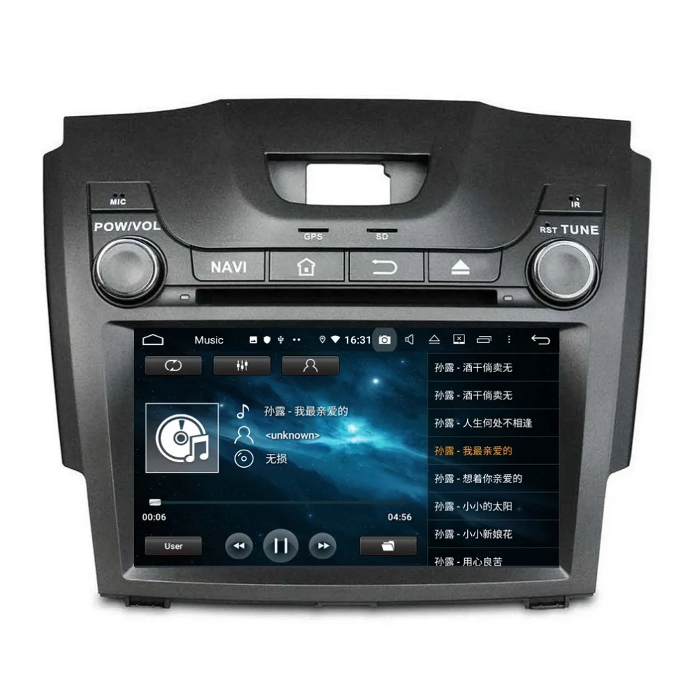 Cheap 4GB RAM Octa Core Android 9.0 Car Audio DVD Player for Chevrolet S10 Isuzu D-Max 2013 2014 Radio GPS 4G WIFI Bluetooth USB DVR 5