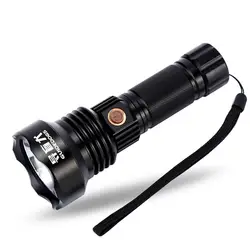 2800Lm Cree T6 светодиодный Перезаряжаемые 18650 фонарик 26650 факелы Открытый Spotlight самообороны USB Мощность банк велосипедов лампы AAA