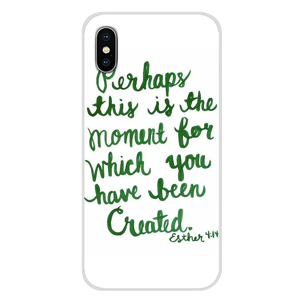Мягкий чехол для Samsung Galaxy S3 S4 S5 Mini S6 S7 Edge S8 S9 S10 Lite Plus Note 4 5 8 9 Christian Theme Bible Verse