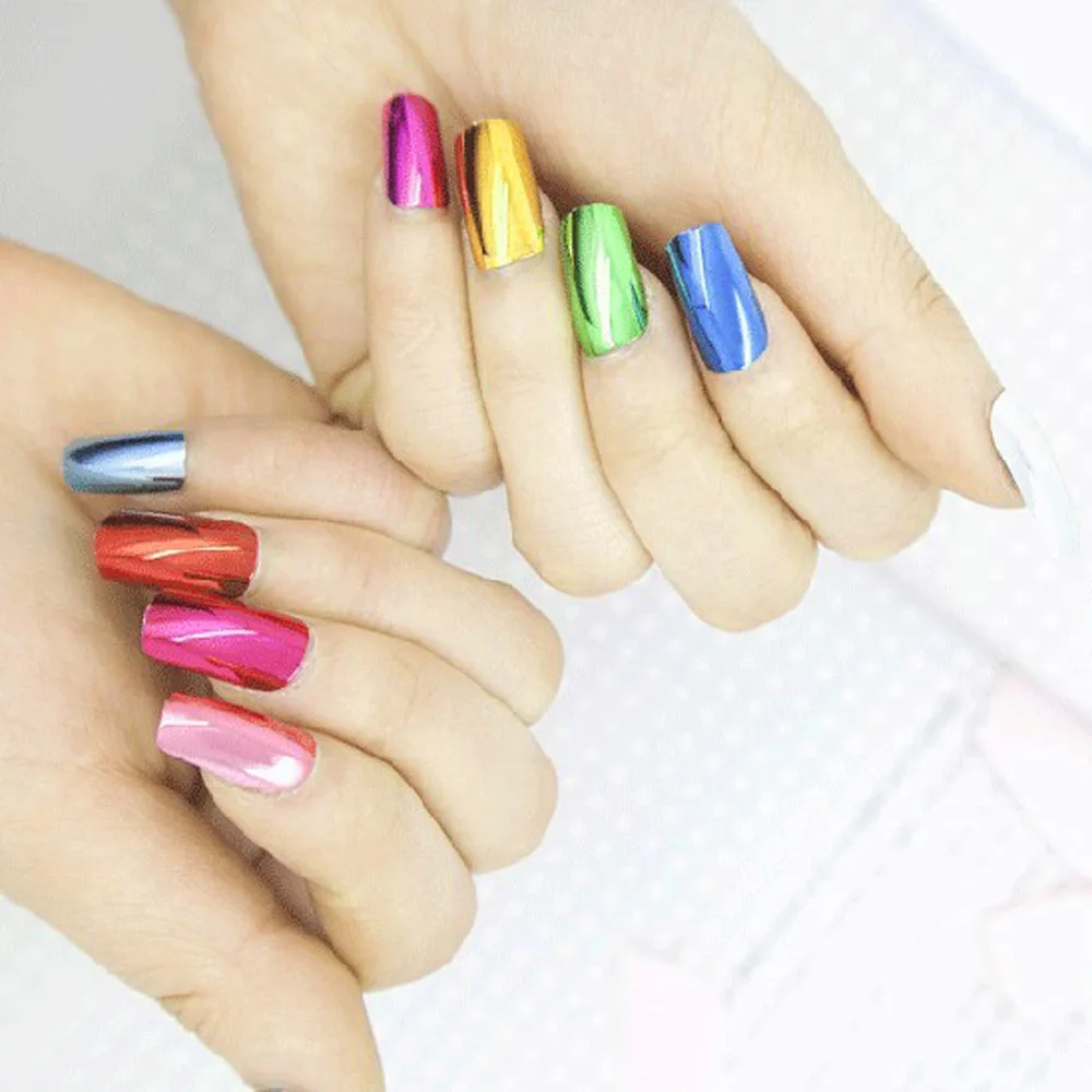 100 шт./компл. двойная форма накладные ногти для УФ геля акриловая Форма дизайна