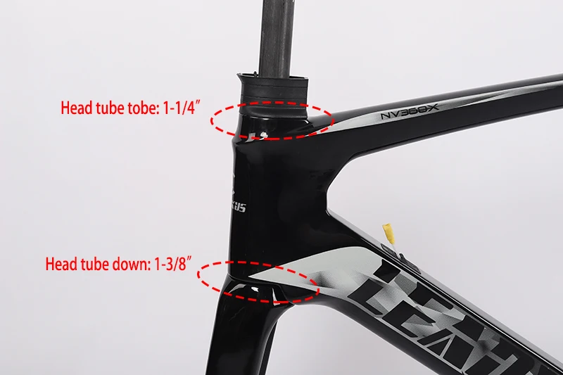 Excellent LEADXUS 2019 NV360X Disc Brake Aero Carbon Fiber Road Bike Frame Road Aero Racing Bicycle Frame&Handlebar 45/47/49/52/54/56/58cm 8