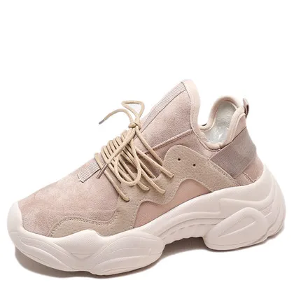 

New Spring Casual Shoes Female Korean Wild Sneakers Women Female Breathable Lace-up Mesh Women's Shoes Chaussure Femme Girl