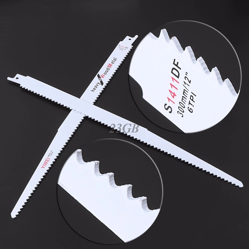 S1411DF High Carbon Steel Reciprocating Saw Blades For Metal Wood