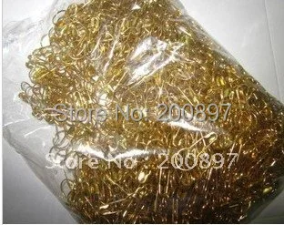 

calabash style garment copper pins/garment tag Free Shipping,gold or black color Fasteners Charms 1000pcs/lot