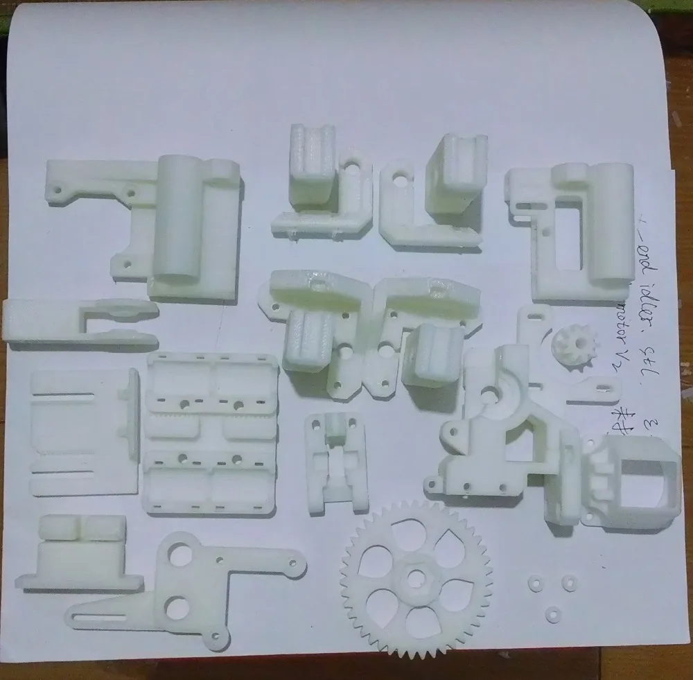 

Reprap Mendel Prusa i3 Rework ABS plastic printed parts kit good quality