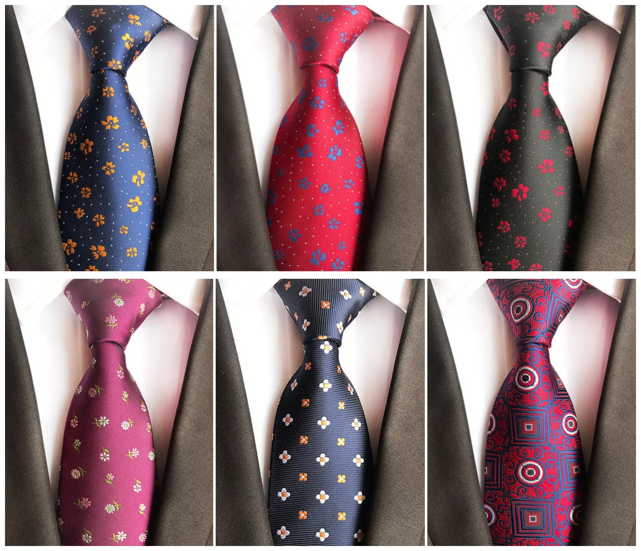 

2019 Business Men's Accessories Tie Explosion Models 8cm Paisley Waist Pattern High Quality Polyester Silk Dress Decoration Tie