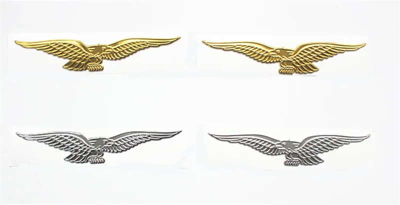 

3D Moto Guzzi Eagle Sticker Gold Silver Color Motorcycle Moto Bike Waterproof 3D Decals Stickers