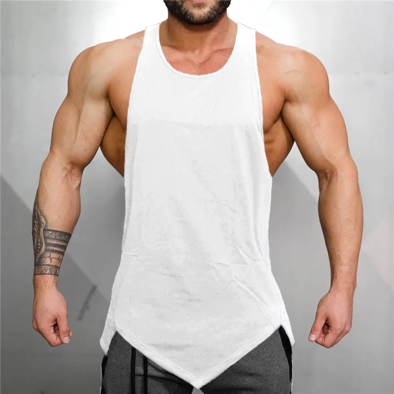 Бренд Muscleguys одежда для фитнеса майка тренажерных залов мужская canotta бодибилдинга
