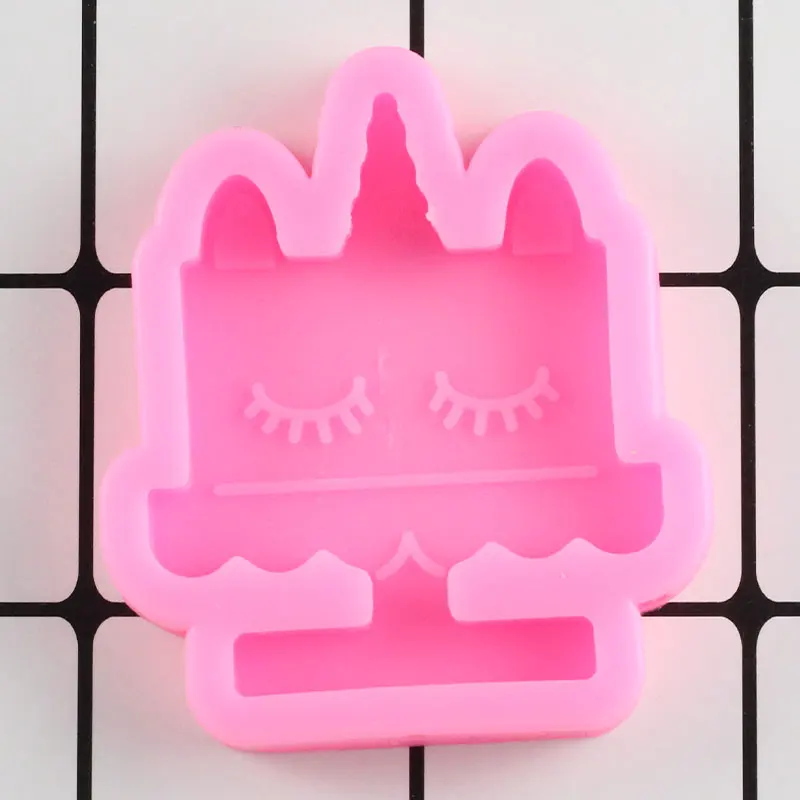 3D Единорог силиконовая форма для тортов, фондана Mold DIY вечерние украшения торта инструменты Cookie выпечки конфеты форма для шоколада форма для мастики