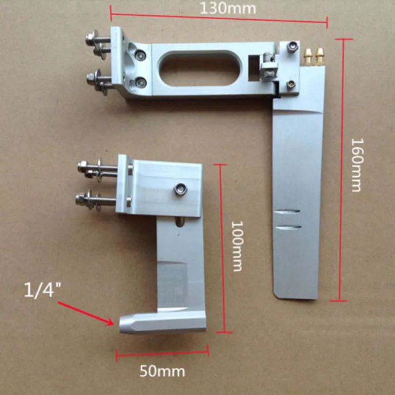 1Set Shaft Kit 6 35mm Integrated Flexible Shaft+160mm Steering Water Rudder+6 35 Tail Shaft Bracket for DIY RC Gasoline Jet Boat