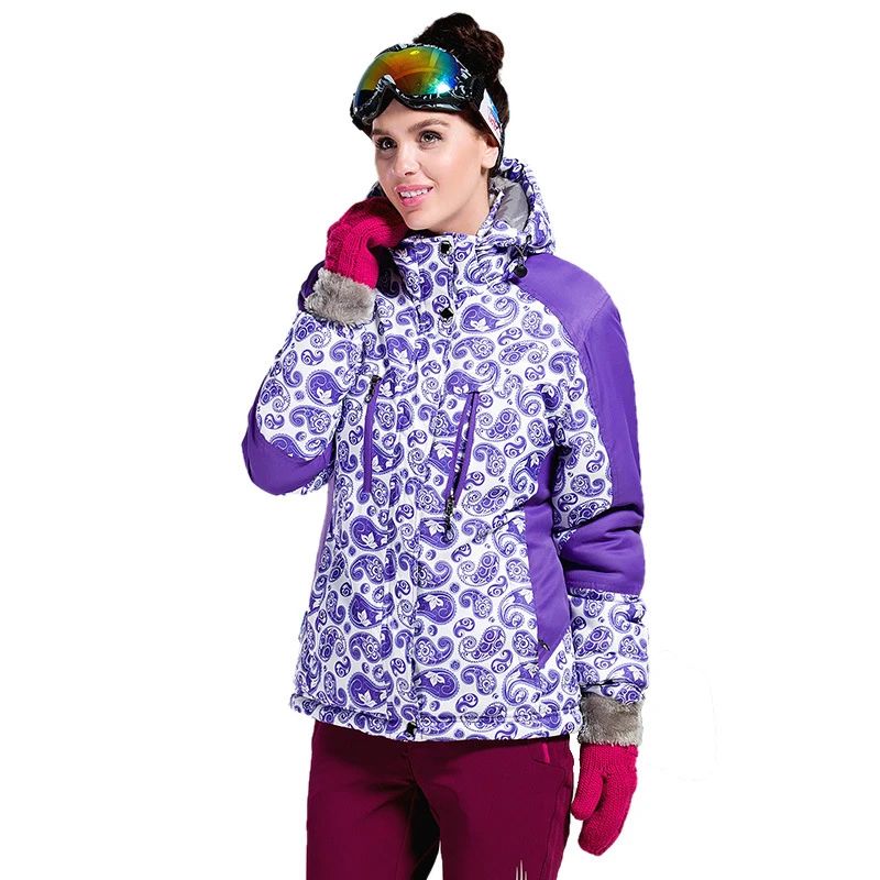 Новая зимняя куртка для сноуборда Женская шерстяная куртка с капюшоном костюмы для спорта на открытом воздухе женский теплый лыжный костюм утолщенное ветрозащитное пальто