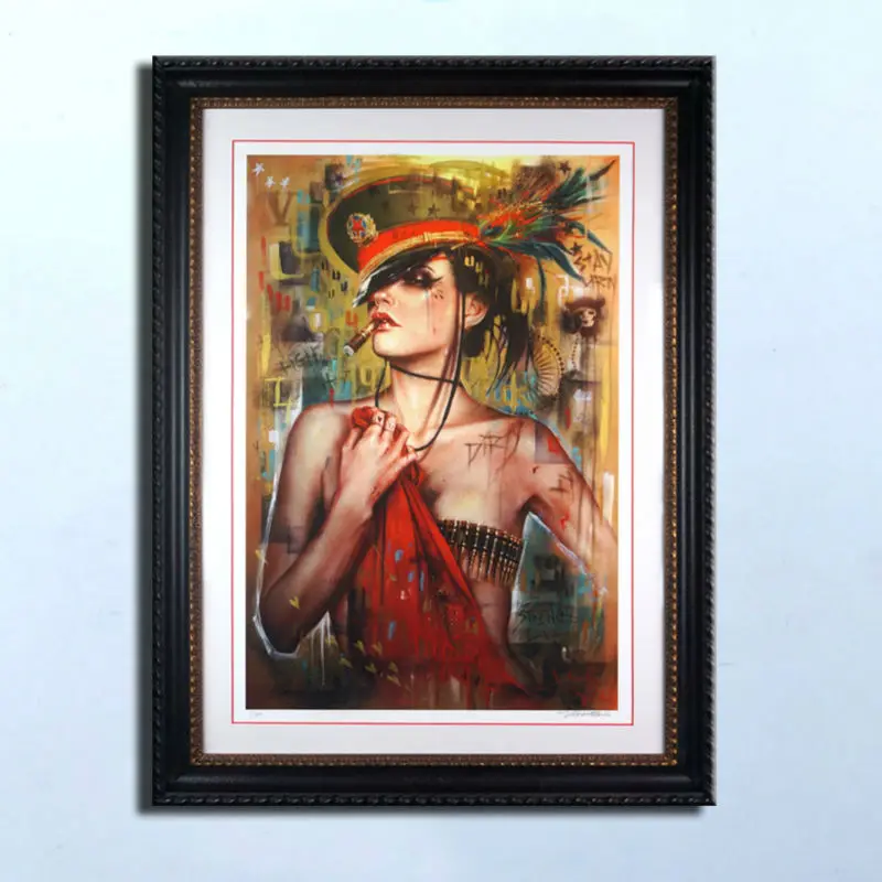 

Handmade Sexy girl Reproduction oil paintings of Brian M Viveros large wall pictures for living room back to future