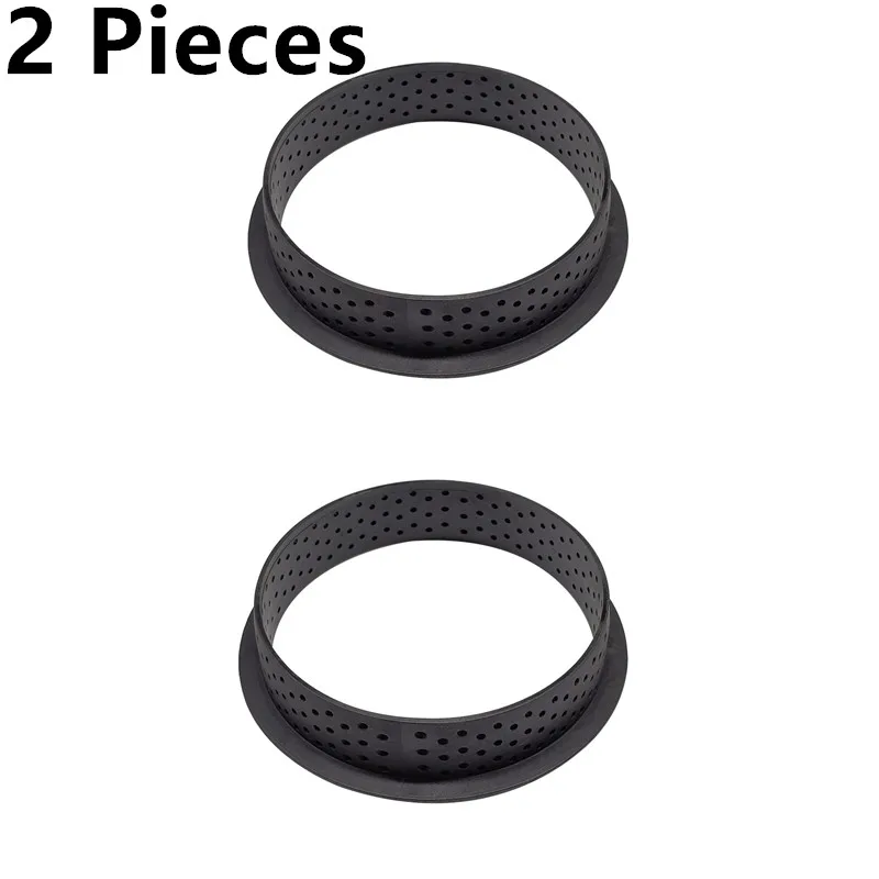 2 Pieces Tart Ring SHENHONG несколько стилей пирожное кольцо формы для торта силиконовая форма для выпечки Формы Для Выпечки Кондитерская сковорода украшение для выпечки - Цвет: 2 Pieces Tart Ring