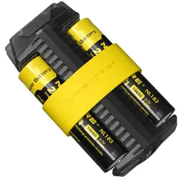 Лучшие продажи NITECORE F2 USB Зарядное устройство 2x18650 Батарея гибкий Мощность банк 2A Smart 2 слота Источники питания Портативное освещение