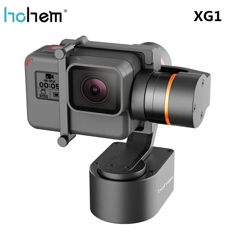 

Hohem XG1 3-Axis Wearable Gimbal Stabilizer Compatible For GoPro Hero 6 / 5 / 4 / 3 / Yi CAM / SJCAM Action Camera