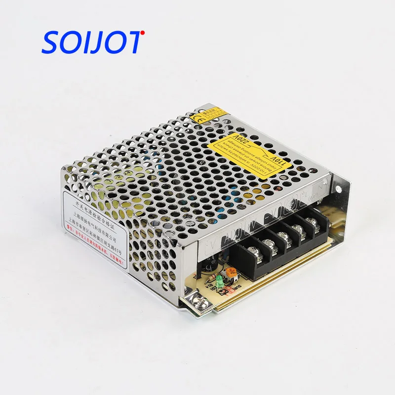 

S-15 Single Output switching power supply 15W 5v 12V 24V ac dc converter variable dc voltage regulator