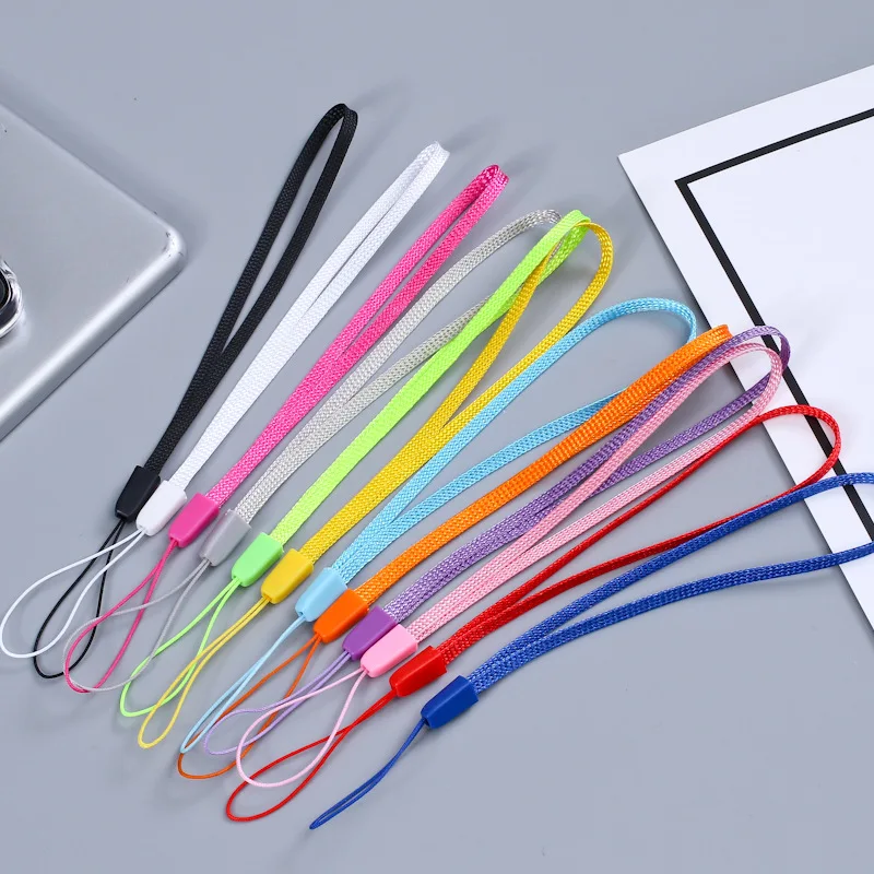 

Nylon Wrist Hand Mobile Phone Chain Straps Keychain Lanyard for Phones Camera USB Flash Drive MP4 PSP DIY Rope