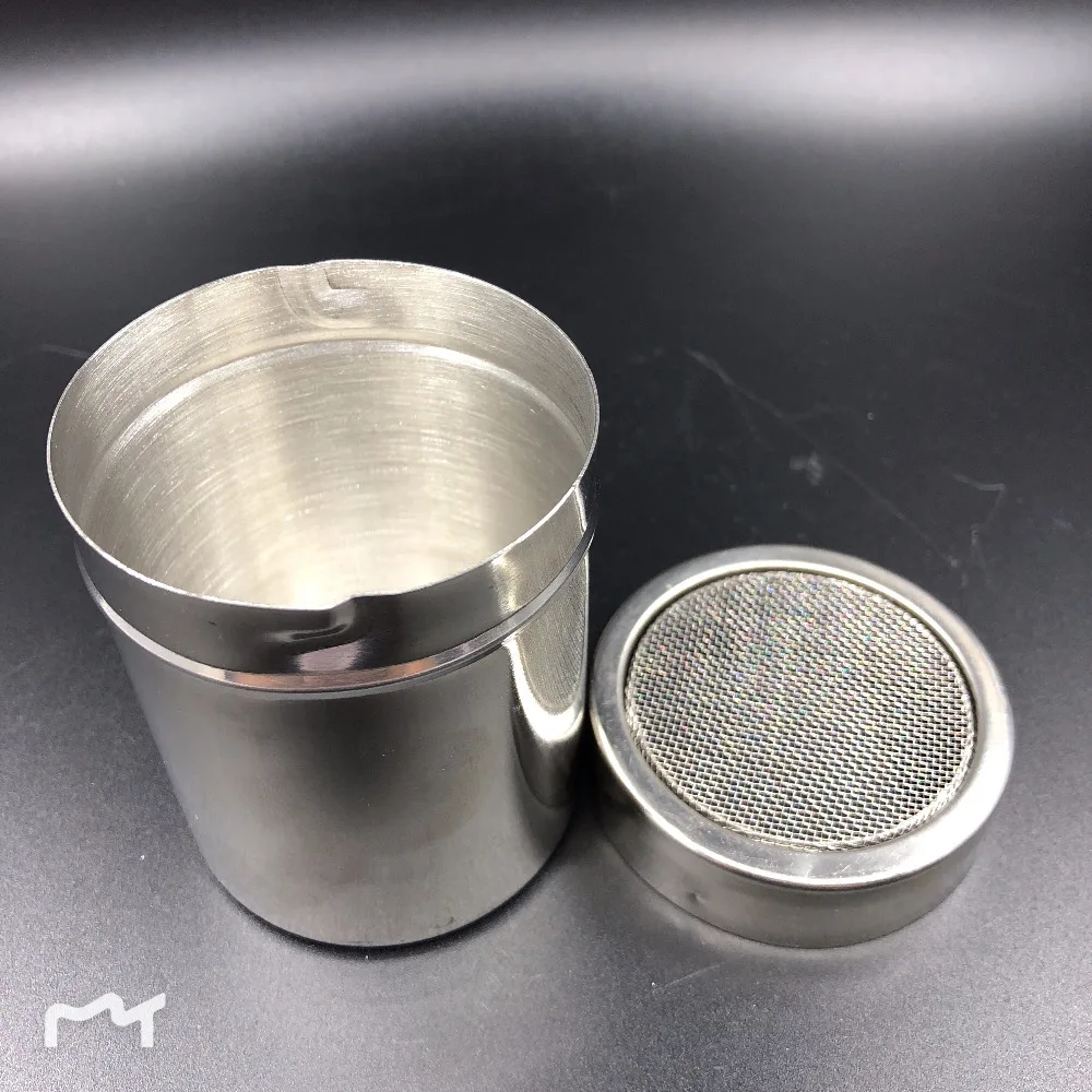 

Powder Grid Dispenser Decorative Kitchen Tools Stainless Steel Chocolate Milkshake Coffee Tea Set