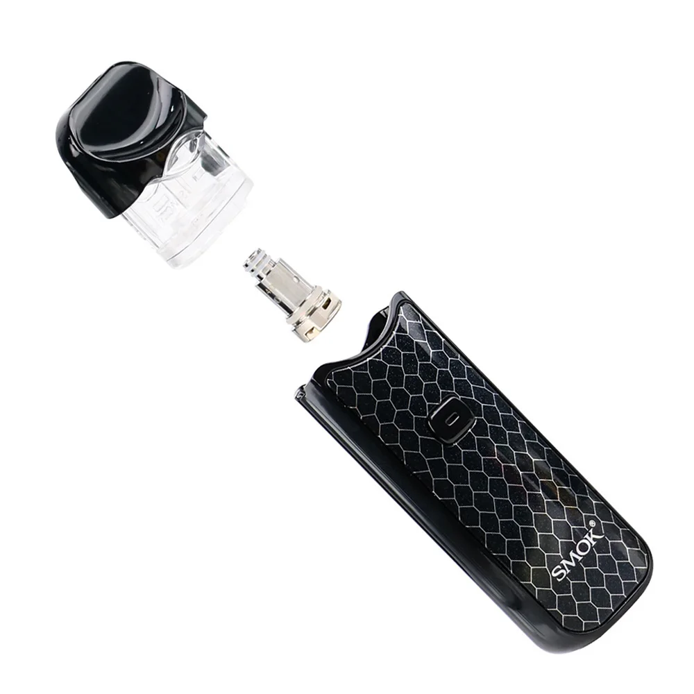 Новейший Smok Nord комплект электронной сигареты pod vape с аккумулятором 1100 мАч и 3 мл