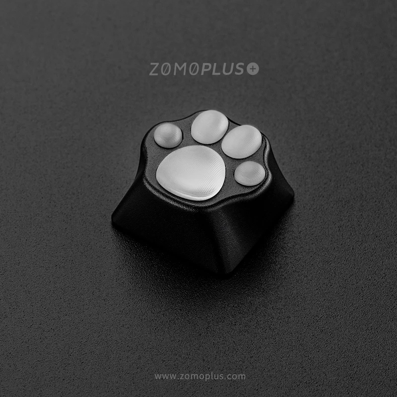 Zomo алюминиевый и силиконовый Kitty Paw задняя подсветка Artisan Keycap cat pad CNC анодированный алюминиевый корпус совместим с переключателями Cherry MX