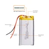 Batería 103565 de polímero de litio de 3,7 V, batería de 3000 mah DIY para DVD, GPS, PSP, DVR, Bluetooth, altavoz, cámara E-book li ion ► Foto 3/6
