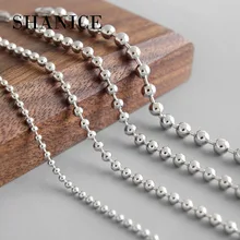 SHANICE 925 пробы серебряный браслет с геометрическими бусинами модное очаровательное женское ювелирное изделие милое красивое свадебное украшение на день рождения